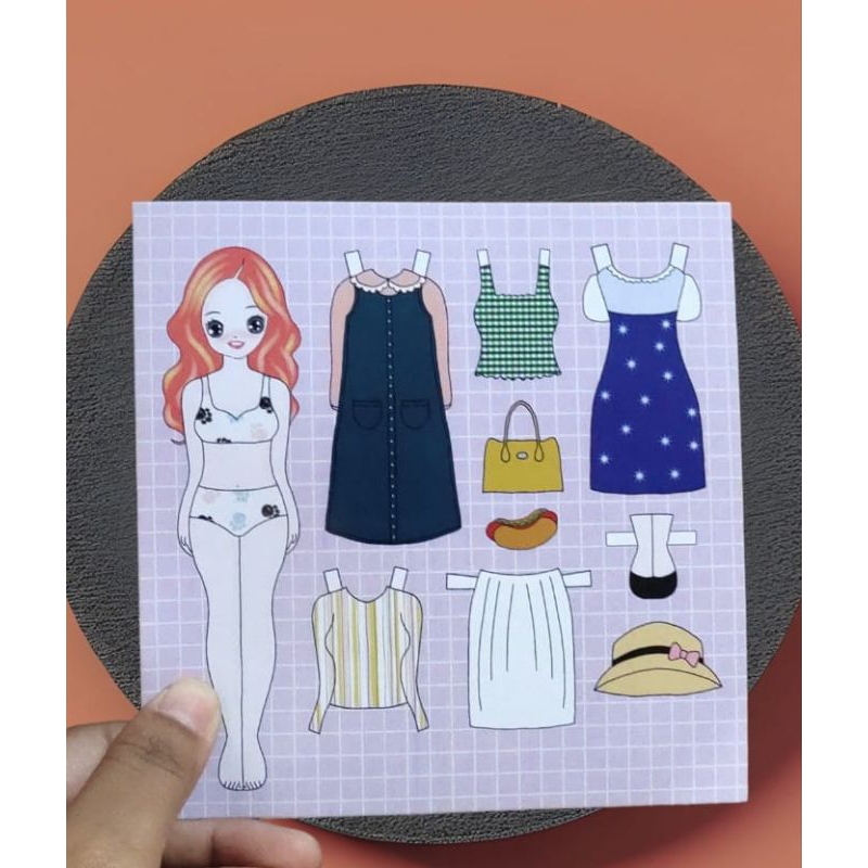 Jual BP BPAN BEPEAN MAINAN ORANG ORANGAN PAPER DOLL MAINAN KERTAS