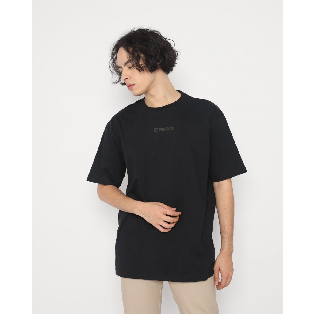 Jual Erigo T Shirt Oversize Antelope Black Unisex Shopee Indonesia