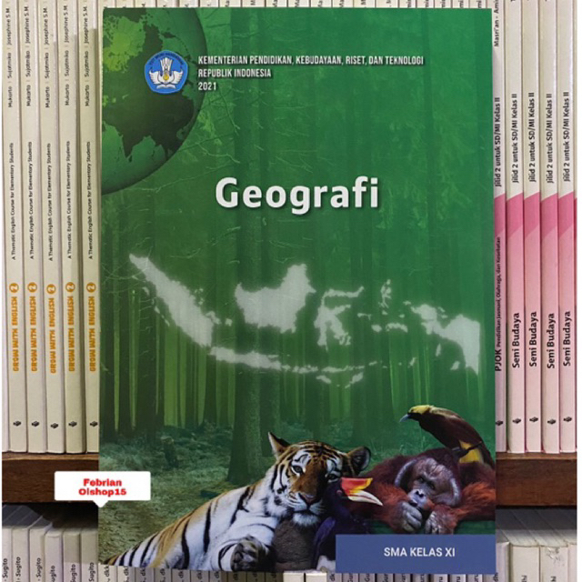 Jual BUKU GEOGRAFI SMA MA KELAS 11 XI KURIKULUM MERDEKA KEMENTERIAN