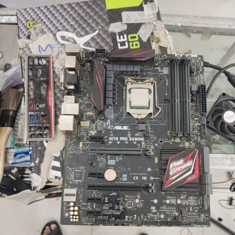 Jual Mainboard Asus H Pro Gaming Ddr Procsesor Core I Bukan