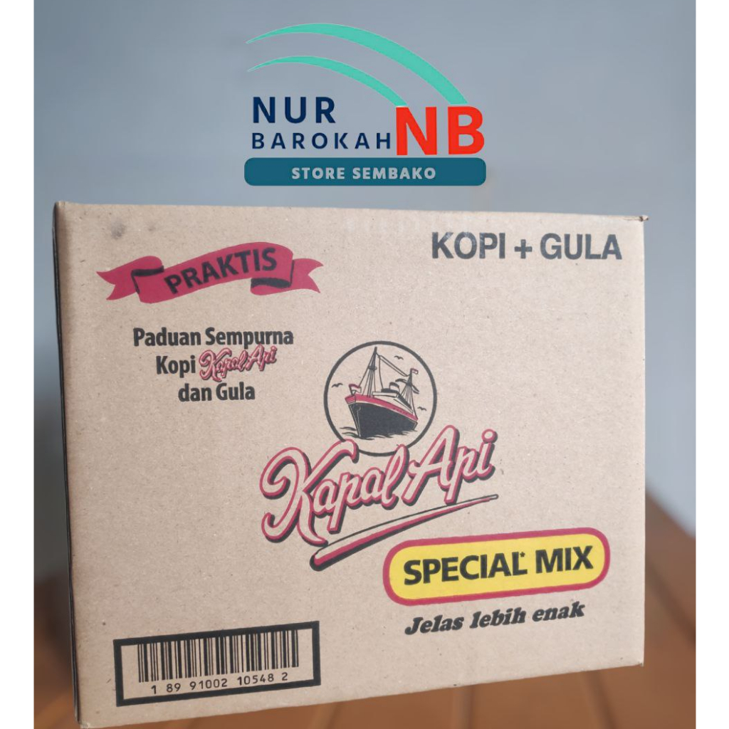 Jual KOPI KAPAL API SPECIAL MIX 1 DUS 120Sachet Shopee Indonesia