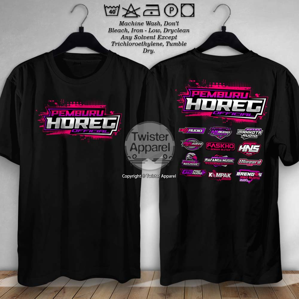 Jual Kaos Sound System Pemburu Horeg Baju Distro Soundman Operator