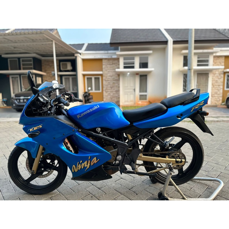 Jual Kawasaki Ninja Rr Old Cbu Biru Tahun Mantap Shopee Indonesia