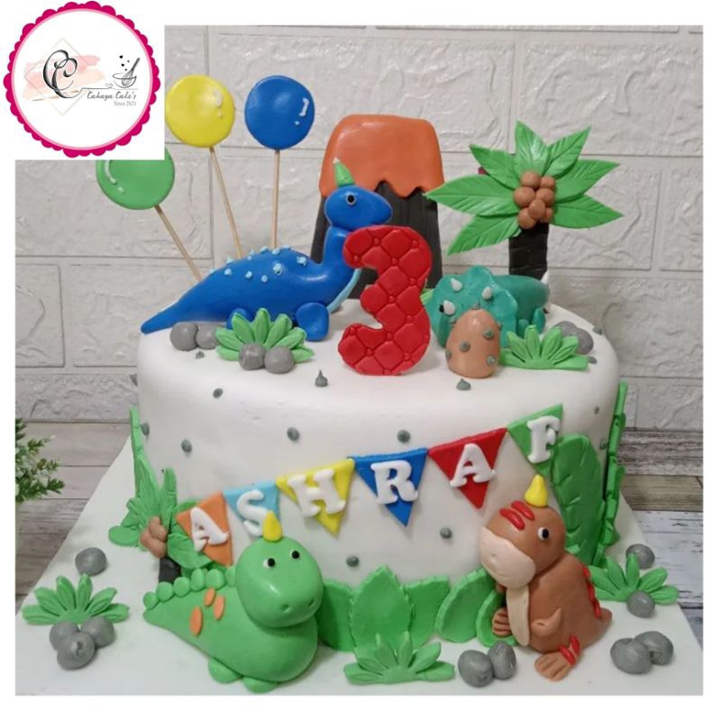 Jual Kue Ulang Tahun Dinosaurus Dinosaurus Cake Trex Cake Kue