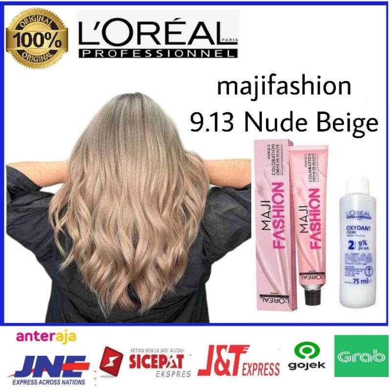 Jual Cat Rambut Loreal Majifashion 9 13 Nude Beige Oxidant L Oreal