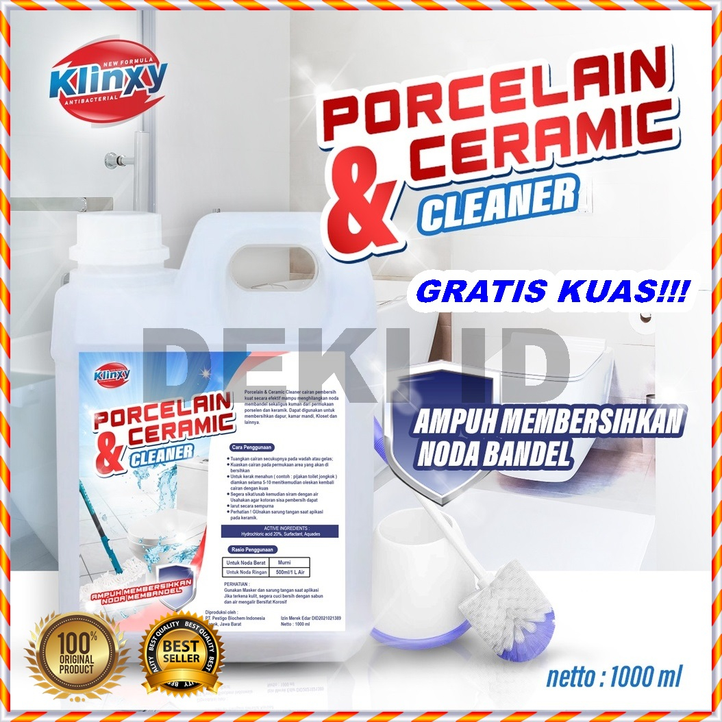 Jual Pembersih Noda Kerak Keramik Porselen Cleaner Kamar Mandi