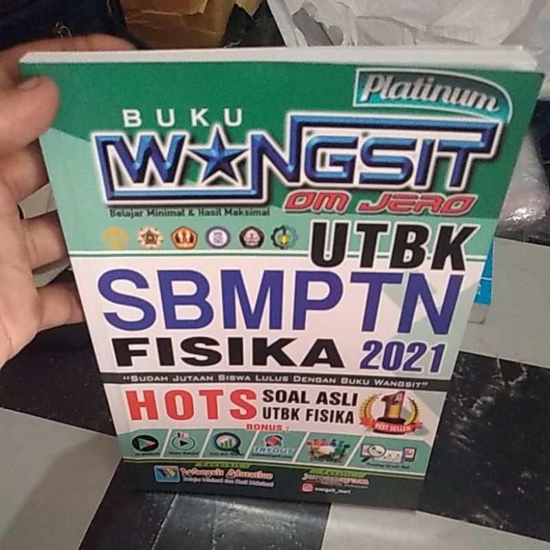 Jual Buku Platinum Wangsit Om Jero Utbk Sbmptn Fisika Hots