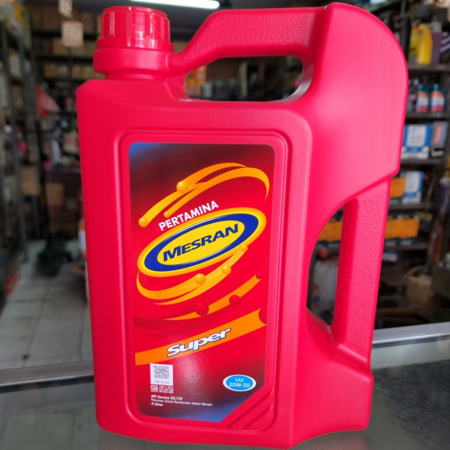 Jual Oli Pertamina Mesran Super W Galon Liter Shopee Indonesia