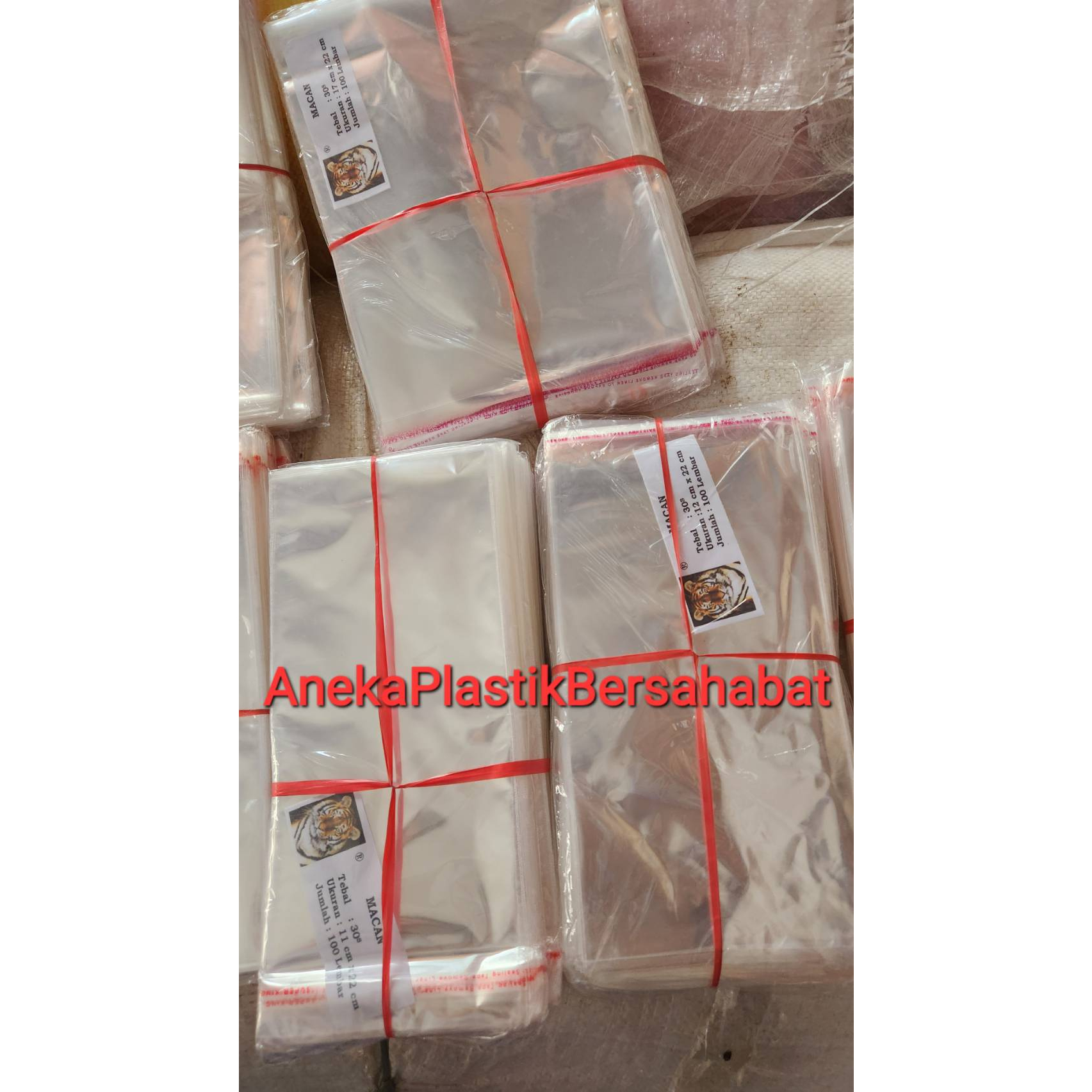 Jual Plastik Opp X X X X Ketebalan Plastik