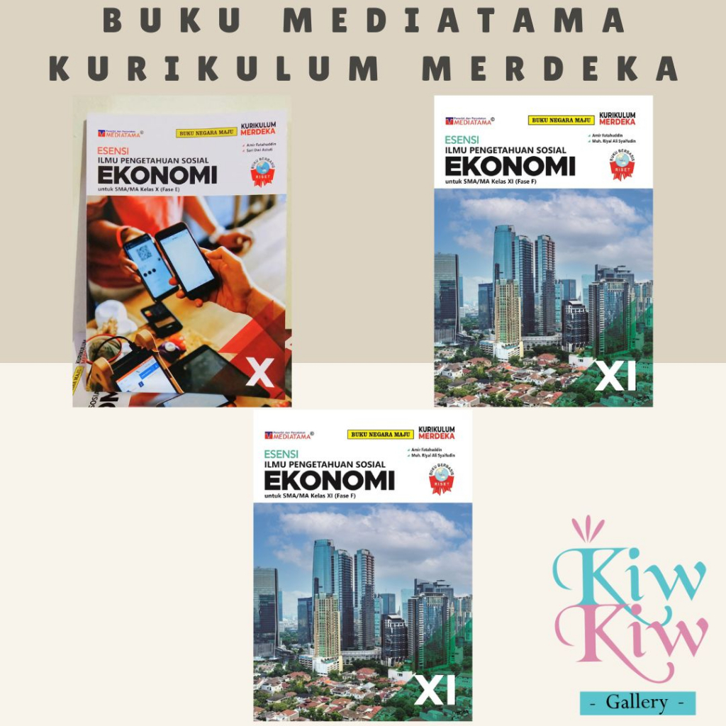 Jual Buku ESENSI IPS Ekonomi Kelas 10 11 12 SMA MA Kurikulum Merdeka