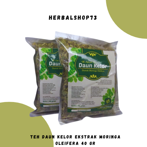 Jual Teh Daun Kelor Kencana Wilis Gram Shopee Indonesia