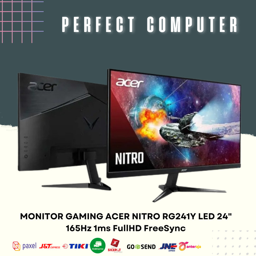 Jual Monitor Gaming Acer Nitro Rg Y Led Hz Ms Fullhd Freesync