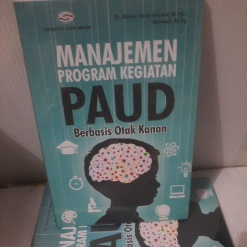 Jual Buku Seri Pendidkan Manajemen Program Kegiatan Paud Berbasis Otak