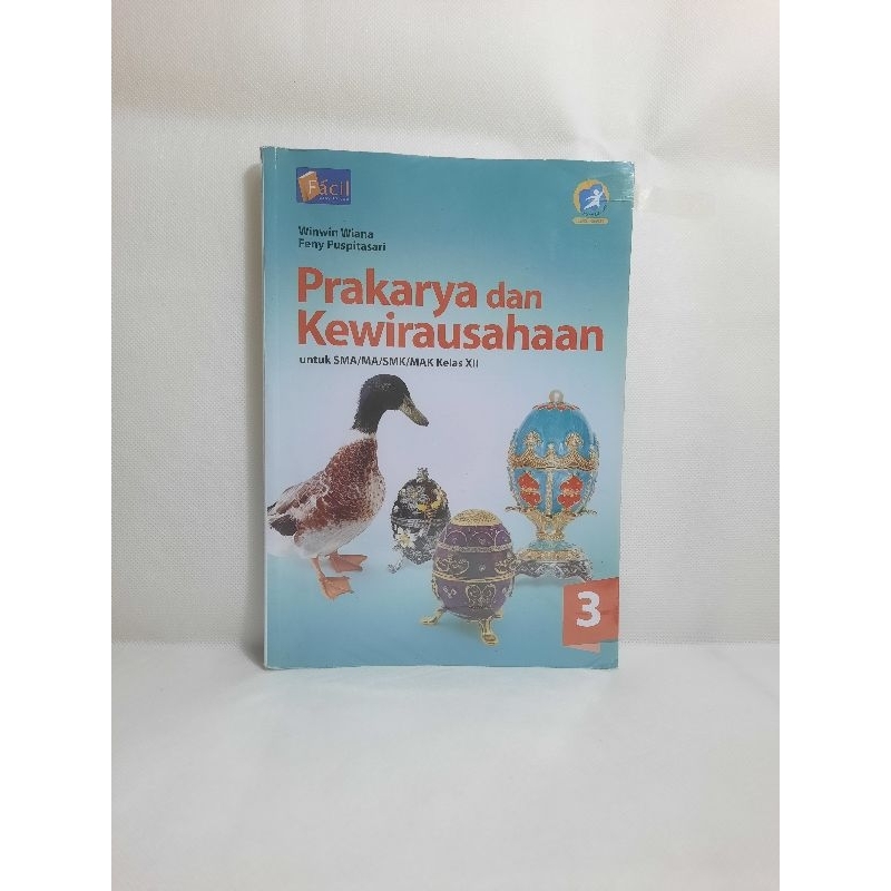 Jual Buku Facil Prakarya Dan Kewirausahaan Untuk Sma Kelas Edisi