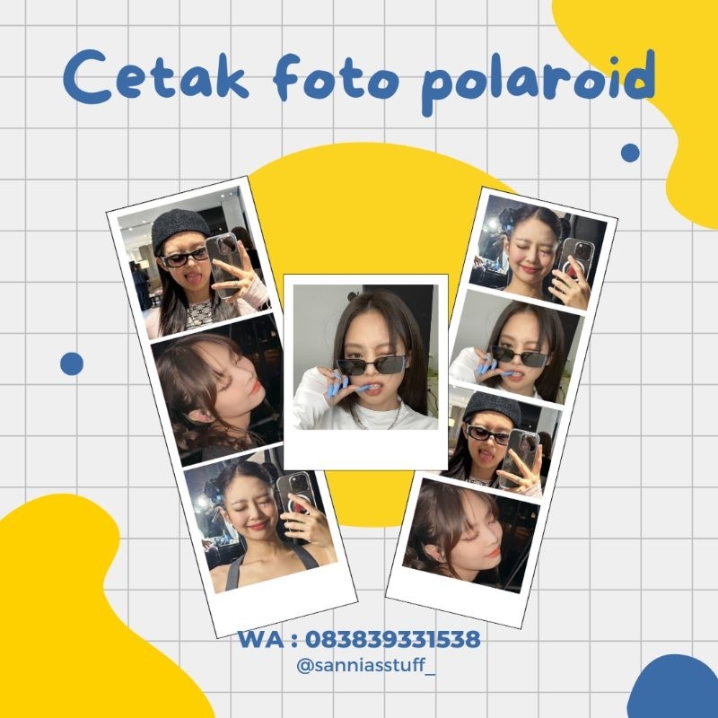 Jual PAKET CETAK FOTO POLAROID POLAROID STRIP Shopee Indonesia