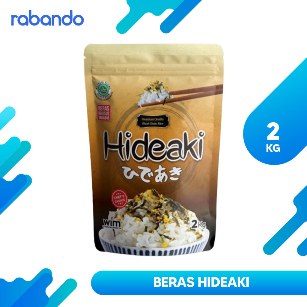 Jual Beras Jepang Hideaki 2 Kg HALAL Shopee Indonesia