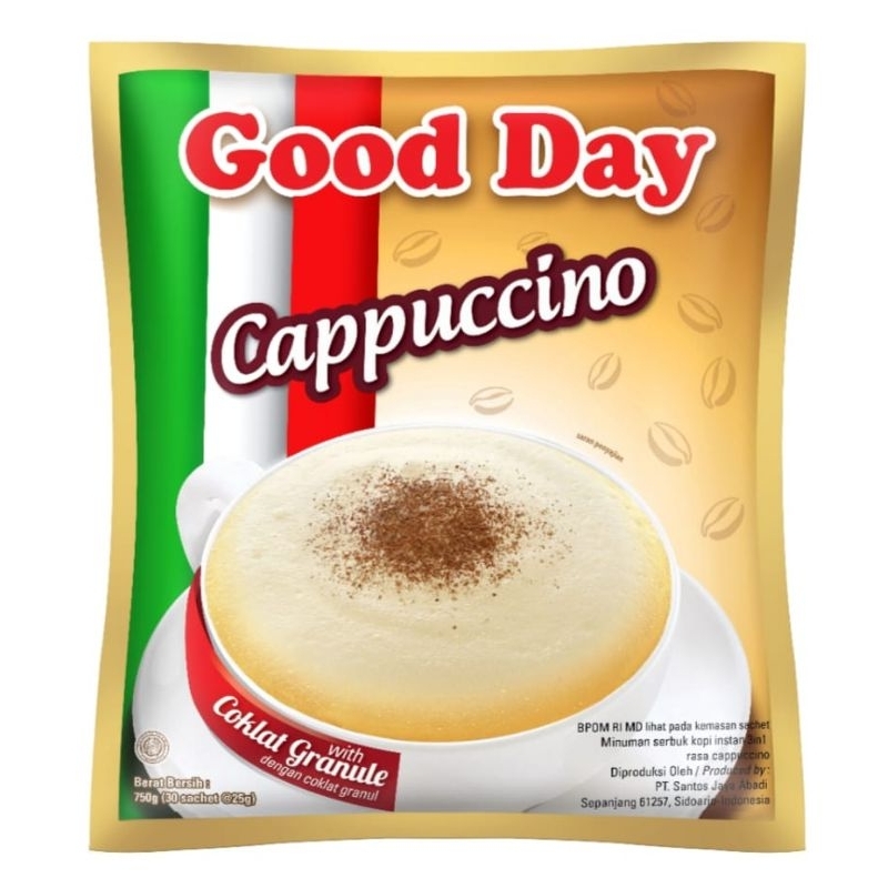 Jual Kopi Good Day Cappucino Sachet Renceng Shopee Indonesia