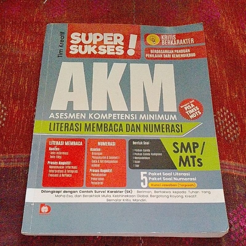 Jual Buku Akm Asesmen Kompetensi Minimum Shopee Indonesia