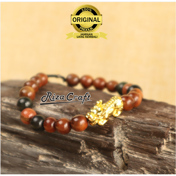 Jual ARRAZAQ BRACELET Gelang Serut Pria Wanita Keren Kayu Kokka Kaokah