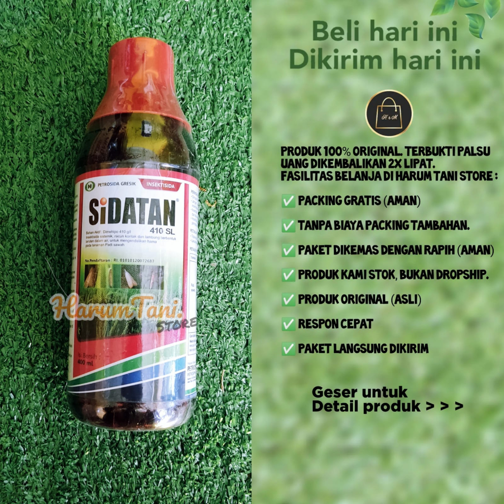 Jual Sidatan 410 SL 400ml Obat Wereng Walang Sangit Belalang Dan