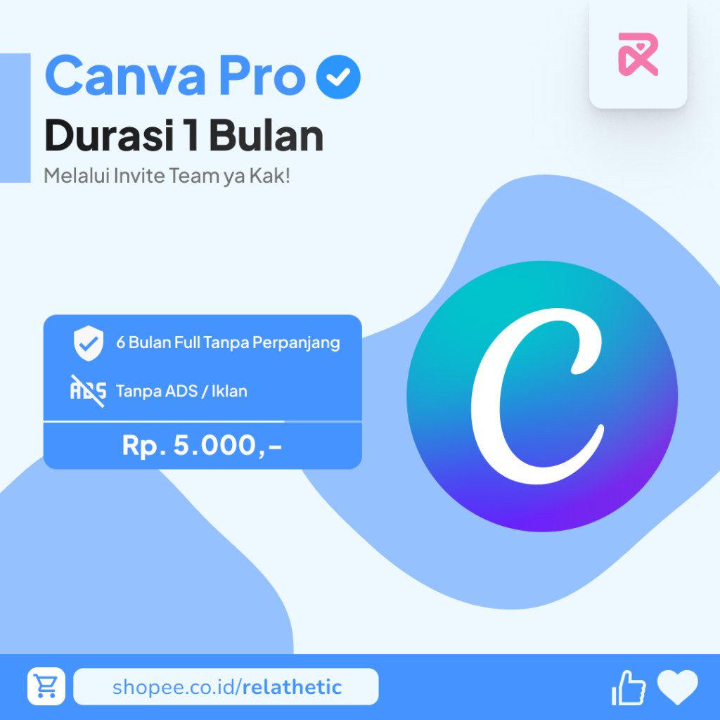 Jual Canva Pro Canva Edu Tahun Legal Garansi Shopee Indonesia