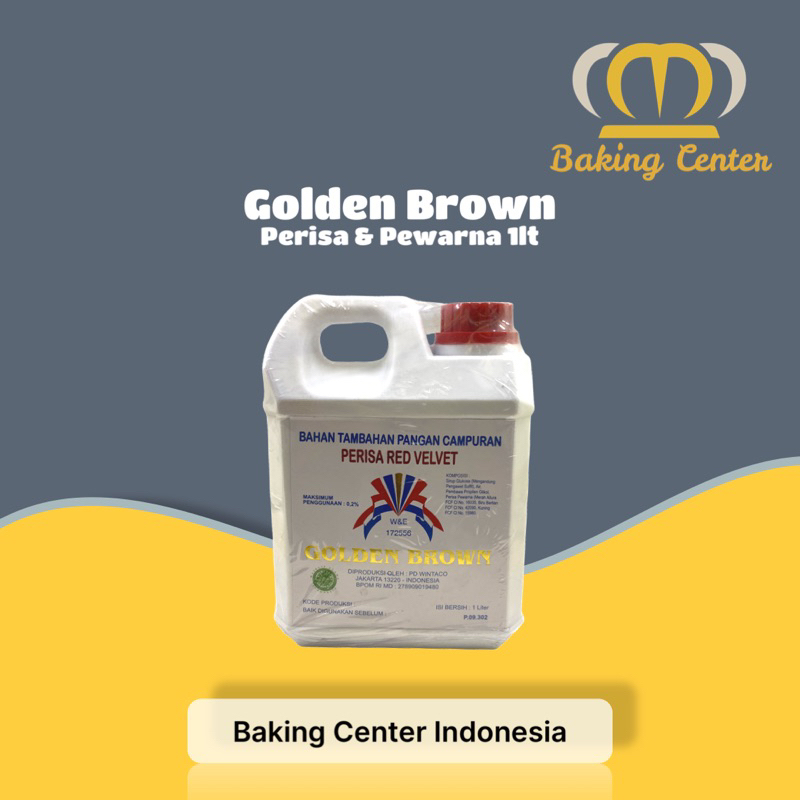 Jual Golden Brown Perisa Dan Pewarna 1kg Shopee Indonesia