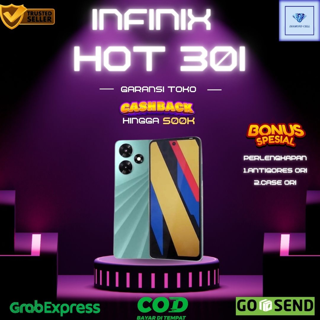 Jual INFINIX HOT I EXTENDED RAM GB TOTAL RAM GB GARANSI