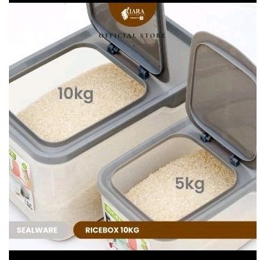 Jual Rice Box Tempat Beras 5kg 10kg Citra Jaya Plastik Shopee Indonesia