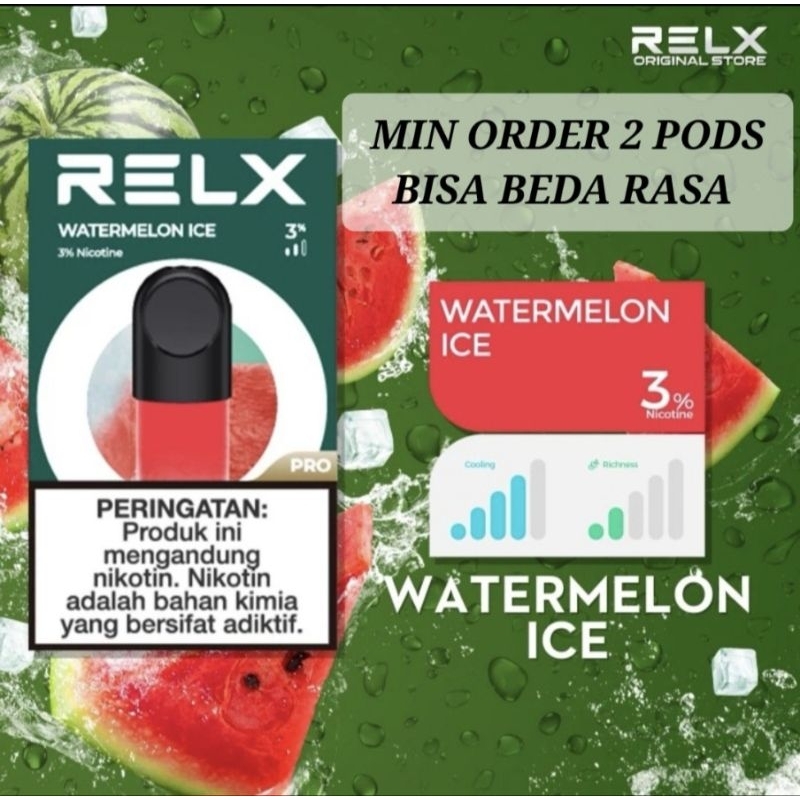 Jual Relx Infinity Essential Pod Pro Pack Watermelon Ice Shopee