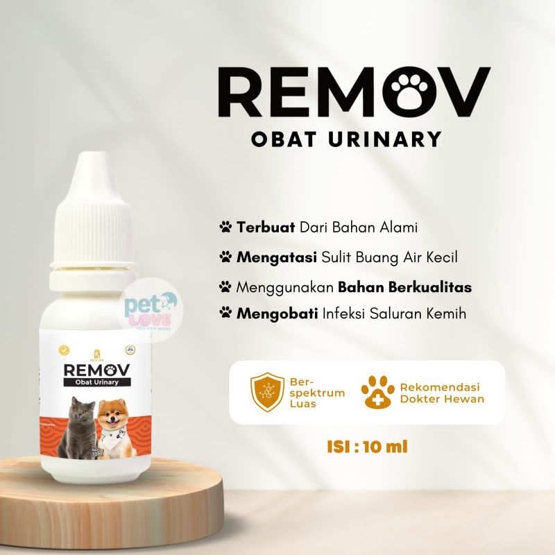 Jual Remov Obat Urinary Kucing Dan Anjing Ml Ampuh Mengatasi Infeksi