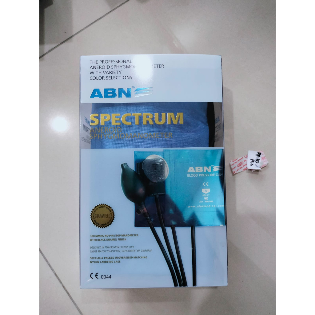 Jual Tensimeter Aneroid Abn Spectrum Tensi Meter Aneroid Manual