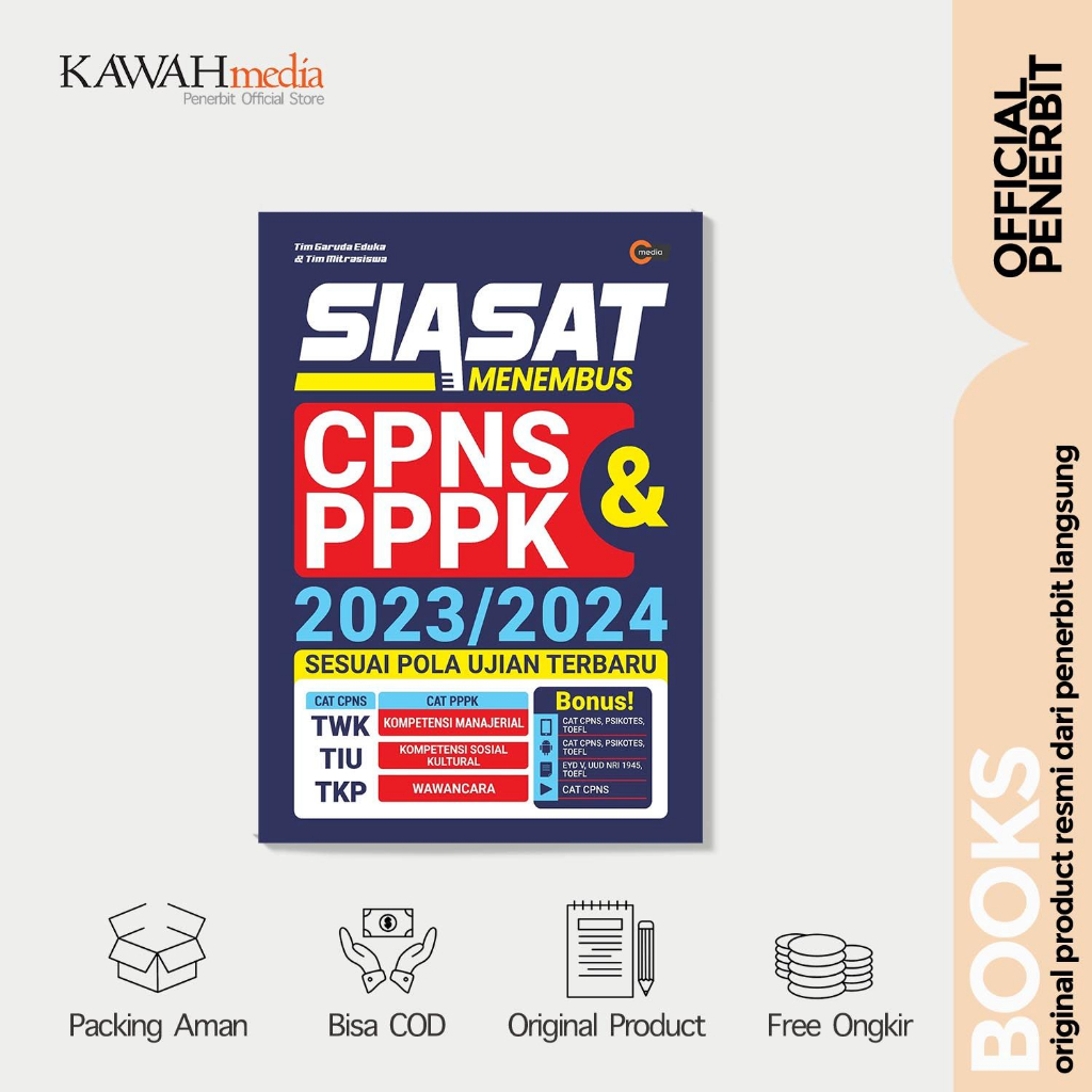 Jual Buku Referensi Siasat Menembus Cpns Pppk Cmedia