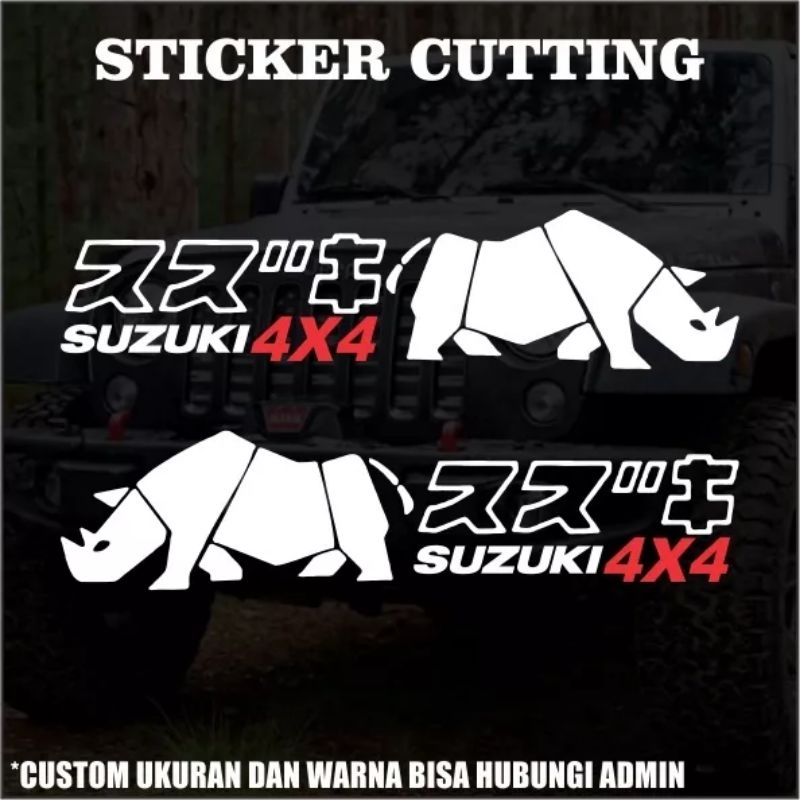 Jual Sticker Cutting Suzuki Badak Jimny Shopee Indonesia