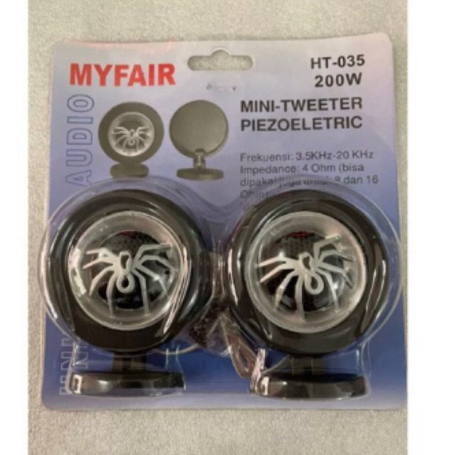 Jual Tweeter Mobil MYFAIR HT 035 Shopee Indonesia