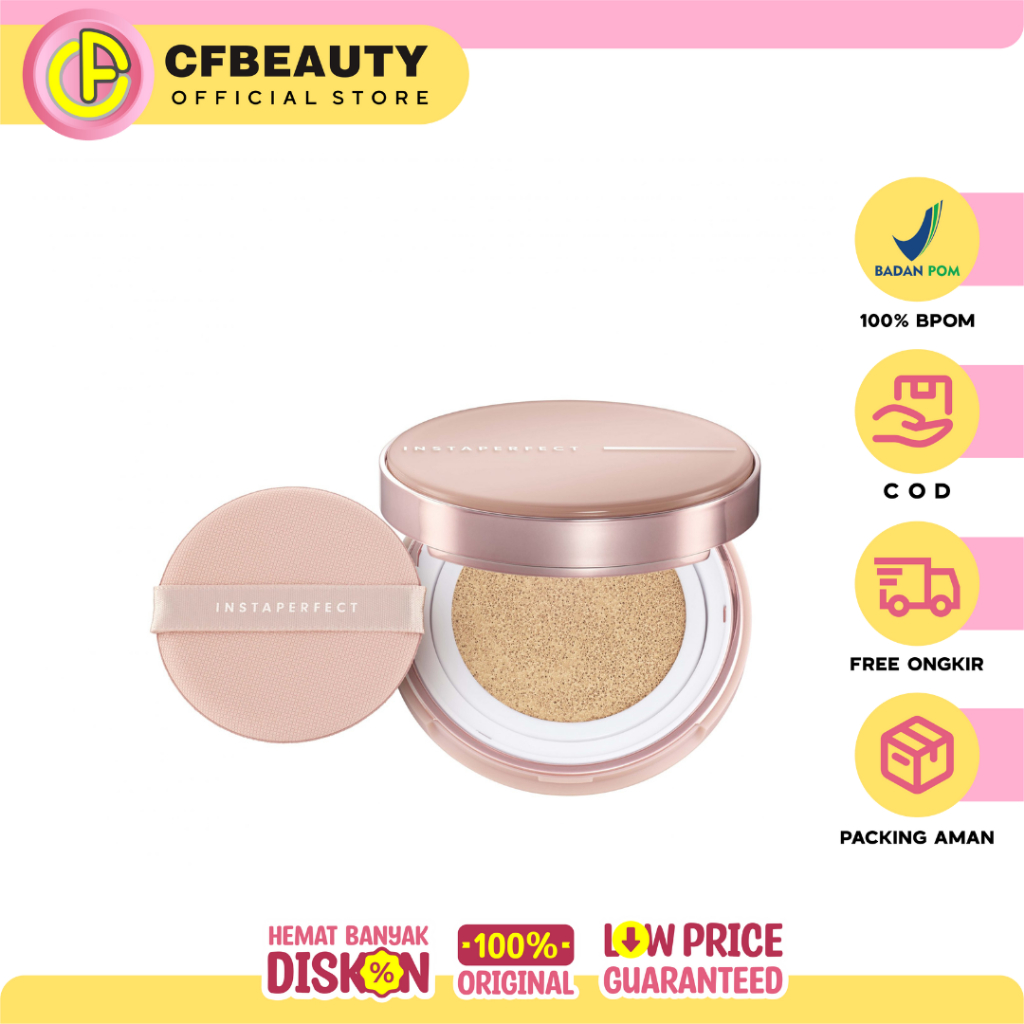 Jual Instaperfect Skincover Air Cushion Real Skin Buildable Coverage