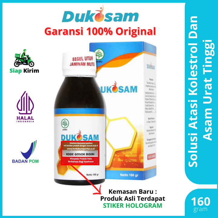 Jual Madu Dukosam Herbal Original Untuk Mengatasi Asam Urat Pengapuran