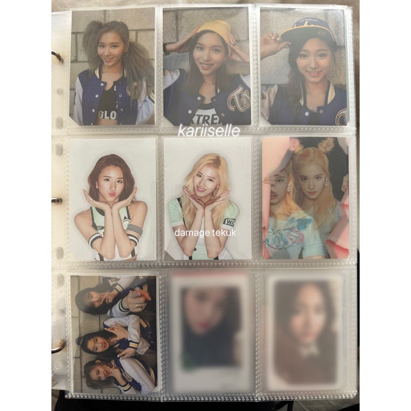 Jual Twice Page Two Album Photocard Lenticular Selca Sana Mina Tzuyu