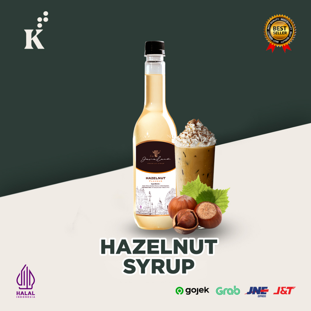 Jual Syrup Premium Javaland Sirup Aneka Rasa Hazelnut 620 Ml Shopee