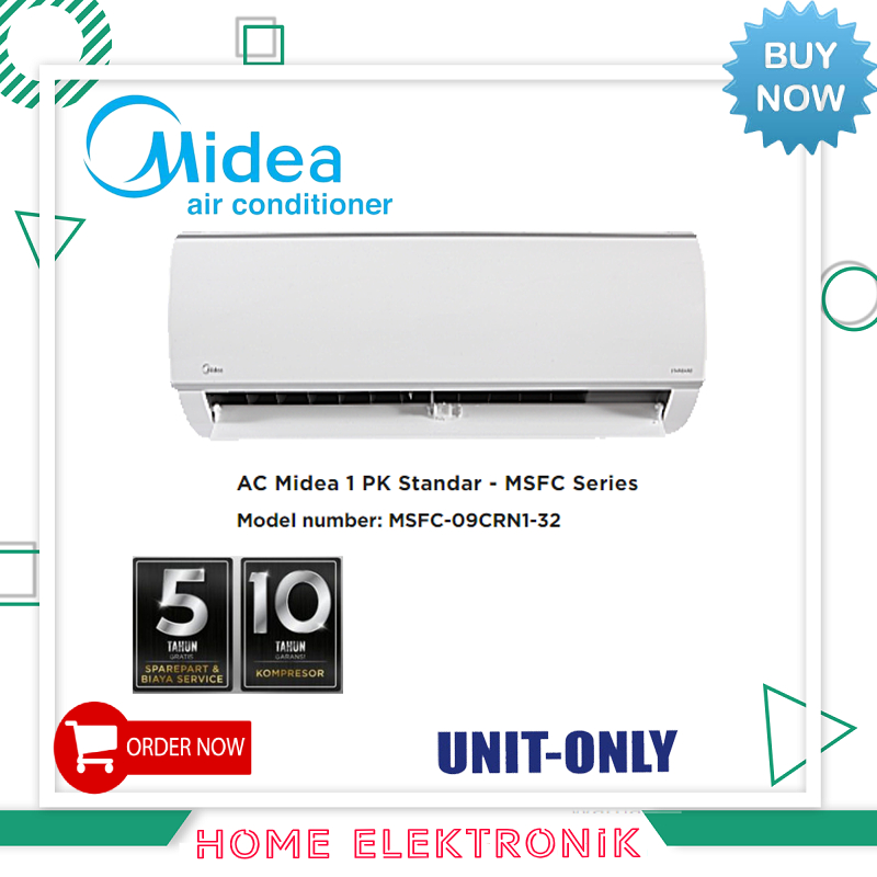 Jual AC SPLIT LOW WATT MIDEA MSFC 09CRN1 32 1 PK UNIT ONLY Shopee