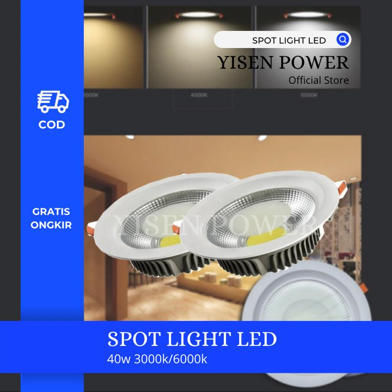 Jual Lampu Sorot Cob Spotlight Lampu Plafon Led Downlight Watt