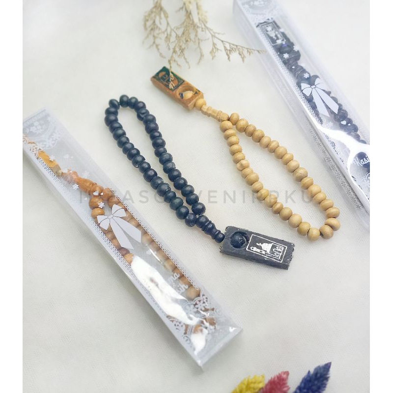 Jual Souvenir Pernikahan Tasbih Kayu Kemas Mika Isi Pcs Shopee