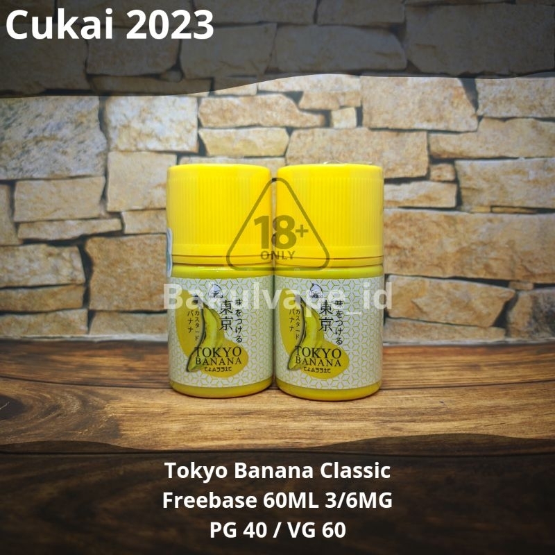 Jual Tokyo Banana Classic Banana Custard Cream Cake Ml Original By