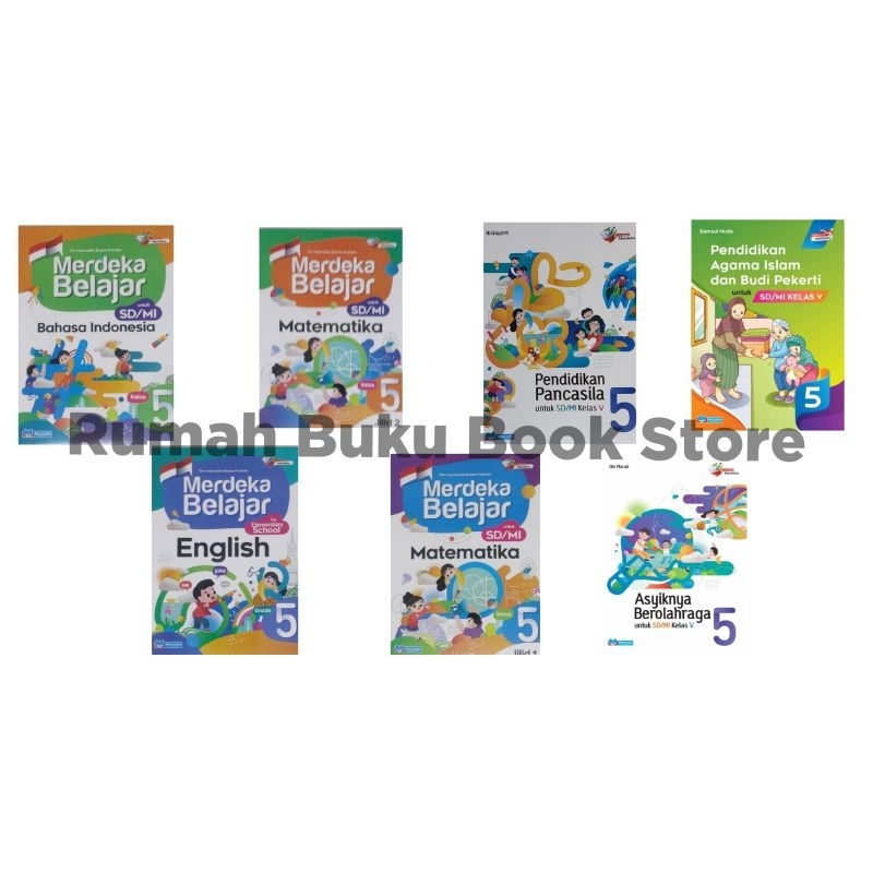 Jual Paket Buku Kurikulum Merdeka Kelas Masmedia Shopee Indonesia