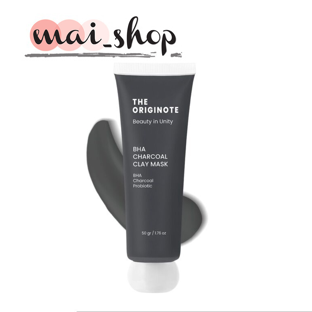 Jual The Originote Bha Charcoal Clay Mask Shopee Indonesia