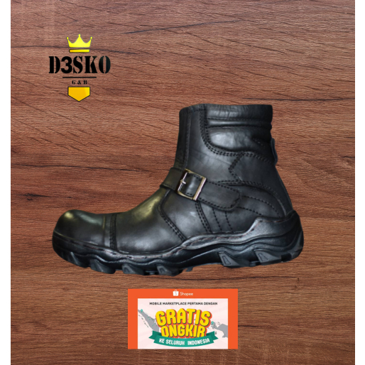 Jual SEPATU KERJA PRIA LAPANGAN BOOT SAFETY PROYEK BISNIS WORK SAFETY