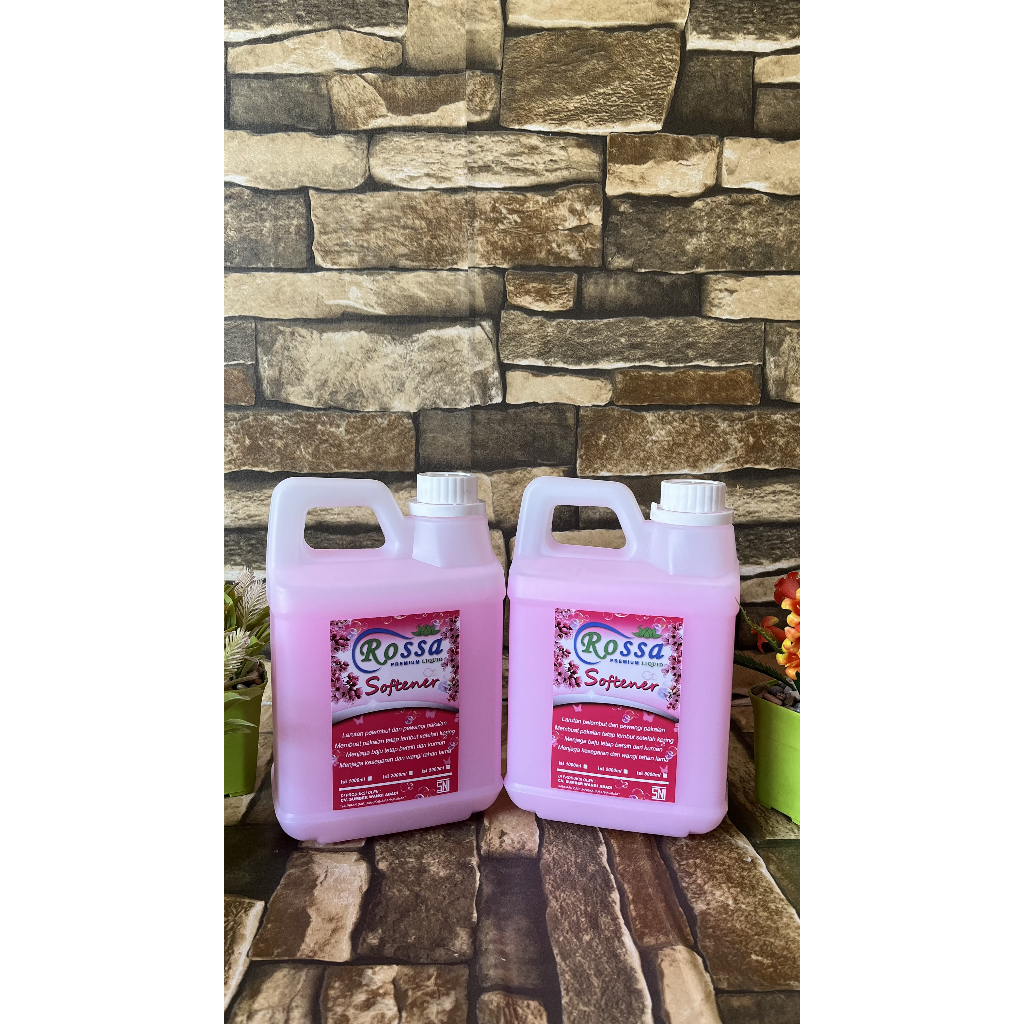 Jual Rossa Cod Terlaris Softener Pelembut Dan Pewangi Pakaian Pink