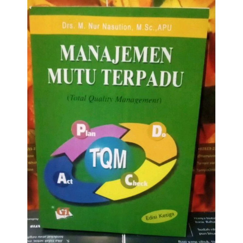 Jual Manajemen Mutu Terpadu Total Quality Management Edisi Ke 3