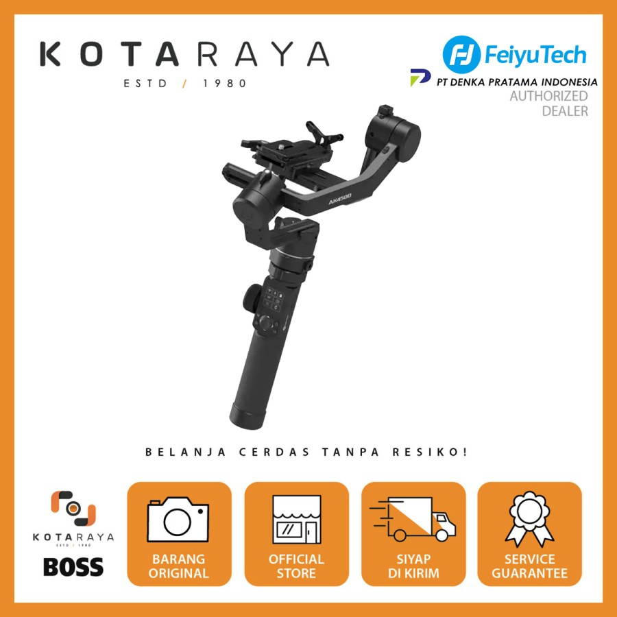 Jual Feiyu AK4500 Basic 3 Axis Handheld Gimbal Stabilizer GARANSI RESMI