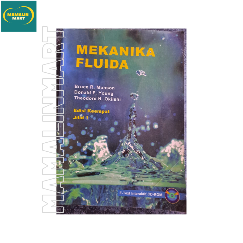 Jual Buku Mekanika Fluida Edisi Keempat Jilid 1 Karya Bruce R