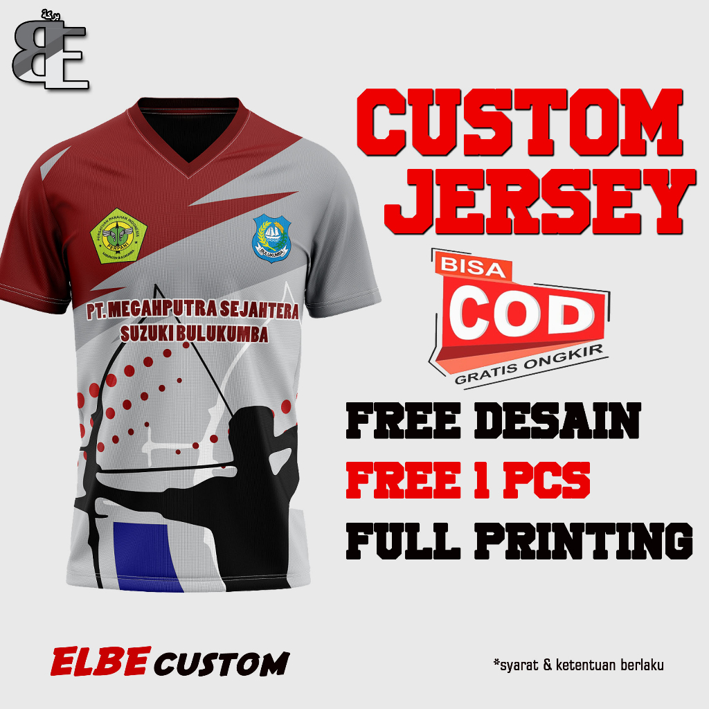 Jual Jersey Panahan Custom Full Printing Desain Khusus Untuk Pemanah